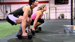 CrossFit  WOD Demo with CrossFit West Santa Cruz [upl. by Alegnaed937]