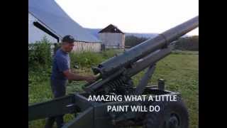 TO BUILD A BOWLING BALL CANNON HOWITZER [upl. by Henghold919]