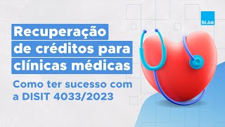 DISIT 40332023 sucesso garantido na RCT de clínicas médicas [upl. by Sikes]