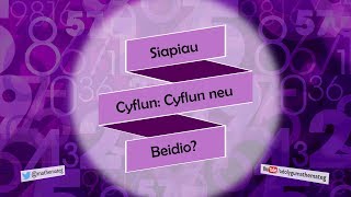 336 RhC Siapiau Cyflun Cyflun neu Beidio [upl. by Lehcnom]