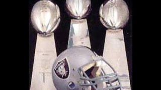 OaklandLA Raiders Super Bowl wins [upl. by Hoenack]