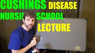 CUSHINGS DISEASE NURSING SCHOOL [upl. by Ellemac]