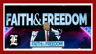 WATCH LIVE Donald Trump speaks at conservative Christian event Road to Majority [upl. by Blythe]