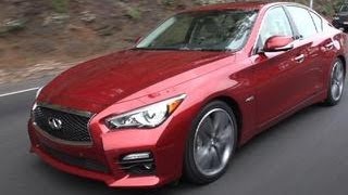 CNET On Cars  2015 Infiniti Q50S Hybrid Standout tech in a sea of Q cars  Ep 41 [upl. by Brigid578]