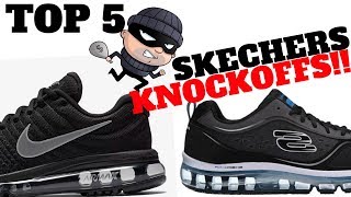 Top 5 SKECHERS KNOCKOFFS From Other SNEAKER BRANDS [upl. by Anelra578]