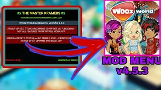 HACK WOOZWORLD MOD MENU v453 [upl. by Dasya792]