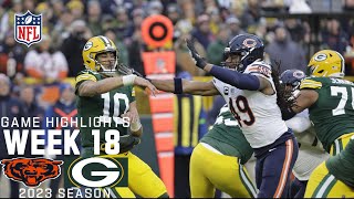 Chicago Bears vs Green Bay Packers  2023 Week 18 Game Highlights [upl. by Xyno]