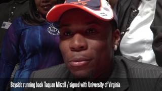 Baysides Taquan Smoke Mizzell signs with UVa [upl. by Atlee]