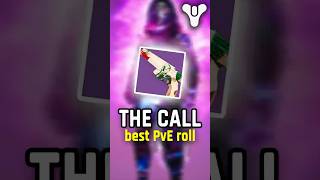 The Call PvE God Roll to absolutely grind for thefinalshape destiny2 geekermon [upl. by Finnigan373]