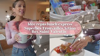 ✨SUPERBES TROUVAILLES ACTION  RECETTE LUNCH EXPRESS amp BOX SAINTVALENTIN 💝 [upl. by Stagg]