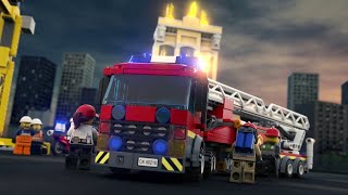 WE WERKEN BIJ DE BRANDWEER soort van LEGO CITY UNDERCOVER NLBE [upl. by Beverlee]