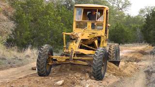 CAT 12 Motorgrader Blade Work [upl. by Ettesel126]