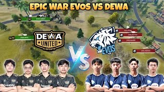 EVOS DIVINE VS DEWA UNITED ESPORTS EPIC WAR ELITE FFWS INDONESIA 2024 [upl. by Fosdick]