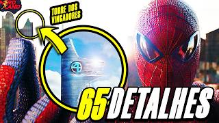 EXPLICADO 65 DETALHES EM ESPETACULAR HOMEM ARANHA 1 EASTER EGGS  REFERÊNCIAS  ERROS HISTÓRIA [upl. by Heng]