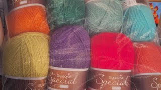 Yarn haul from Wool Warehouse 🧶 [upl. by Langdon]