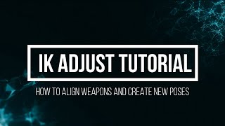 Shooter Template  How to Align Weapons Tutorial [upl. by Gregorio]