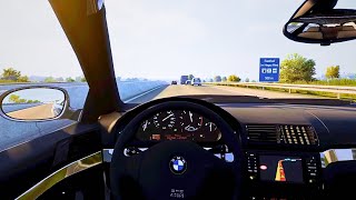 BMW E39 M5 530D  EURO TRUCK SIMULATOR 2 STEERING WHEEL [upl. by Wash944]