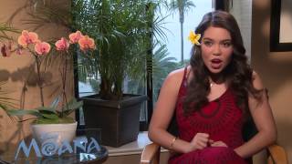 MOANA Backstage with AuliI Cravalho [upl. by Brunelle]