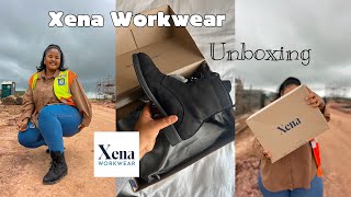 Let’s Unbox 😍  Xena Workwear Safety Shoes  Shipping Size guide quality amp More [upl. by Gwynne817]