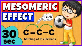 Mesomeric Effect  Easy Trick of Mesomeric Effect  Organic Chemistry [upl. by Ennaisoj]