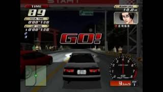 Initial D Special Stage PS2 Gameplay [upl. by Aivataj481]