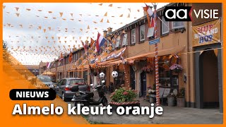 Almelo kleurt oranje [upl. by Nosneh101]