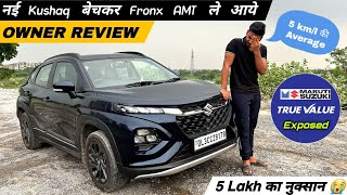 Maruti Suzuki Fronx Ownership Review 2024 🔥  Kushaq से Fronx 🤔  Maruti Suzuki true value Car [upl. by Turpin]