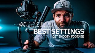 WEEBILL S SMOOTH SETTINGS  MY BEST WEEBILL S SETTINGS [upl. by Borman]