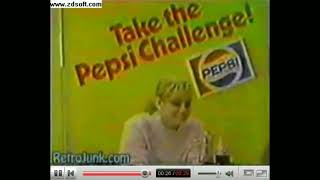 Pepsi Challenge  1975  Pepsi Marketing Campaign  CocaCola  Take the Pepsi Challenge  PepsiCo [upl. by Ednew]