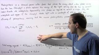 Energy of Photons in Photosynthesis [upl. by Skolnik]