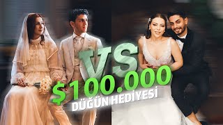 Düğün Hediyesi Kapışması  100000lık Hediye [upl. by Kcirdnekel]