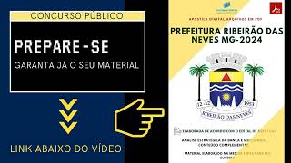 Apostila Pref Ribeirão das Neves MG Engenheiro Florestal 2024 [upl. by Aohsoj]