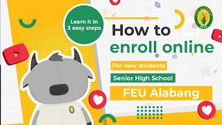 TAMbayanTV​​ How to Enroll Online in FEU Alabang for new students in Senior High [upl. by Gill]