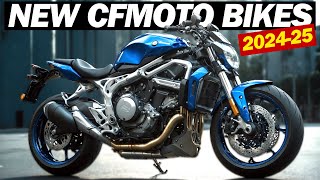 Top 7 New CFMOTO Motorcycles To Watch In 202425 [upl. by Martinic]