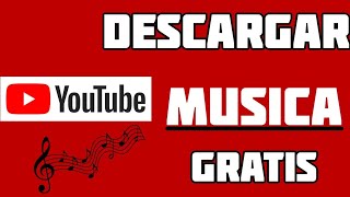 ❌ Cómo descargar MÚSICA GRATIS para tus VIDEOS de YOUTUBE 2023 [upl. by Yart]