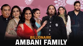 Billionaire Ambani Family  Mukesh Ambani Nita Akash and Shloka Mehta Anant and Radhika Merchant [upl. by Danie]