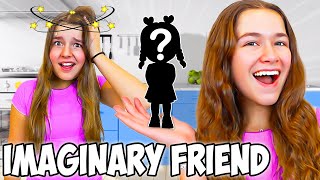 TALKING to my IMAGINARY FRIEND prank [upl. by Mcgill]