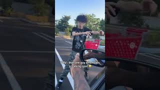 POV That One Guy Who Holds Parking Spots😂shorts funny trend trending viral comedy [upl. by Tryck]