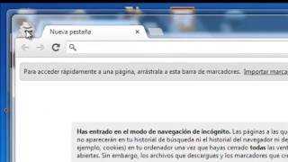 Como abrir una ventana de incognito en google chrome [upl. by Anaila]