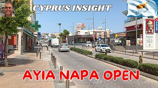 Ayia Napa Cyprus April 2024 Update [upl. by Yenhpad]