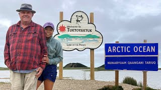 T08064 Dempster Highway to Tuktoyaktuk NT Canada  The road less traveled [upl. by Rudwik]