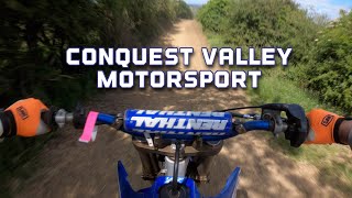 Beginner riding a YZ250 at Conquest Valley Motorsport 2022 [upl. by Maximo]