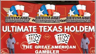 Ultimate Texas Holdem With The Great American Gambler [upl. by Aromat]