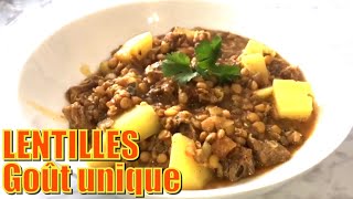 LES LENTILLES EXPRESS RECETTE RAPIDE ET FACILE À FAIRE [upl. by Dlareme398]