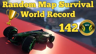 Random Map Survival WORLD RECORD by Scrapie Full Run [upl. by Ruffina]