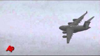 Raw Video Military Releases C17 Crash Footage [upl. by Valentin]