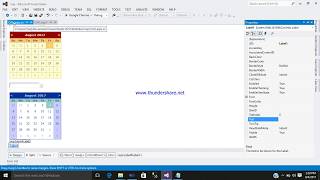 HOW TO USE CALENDER CONTROL IN ASPNET [upl. by Stieglitz559]