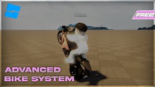 Roblox  Advanced Bike System FREE [upl. by Neyu]