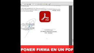 ✅ Como poner una firma a un archivo PDF [upl. by Tnecillim]