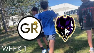 Golden Receivers VS Ravens  Week 1 Full Game [upl. by Kenleigh498]